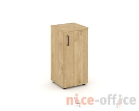 Шкаф низкий узкий правый закрытый 400x400x833 Стайл Проджект / Style Project images