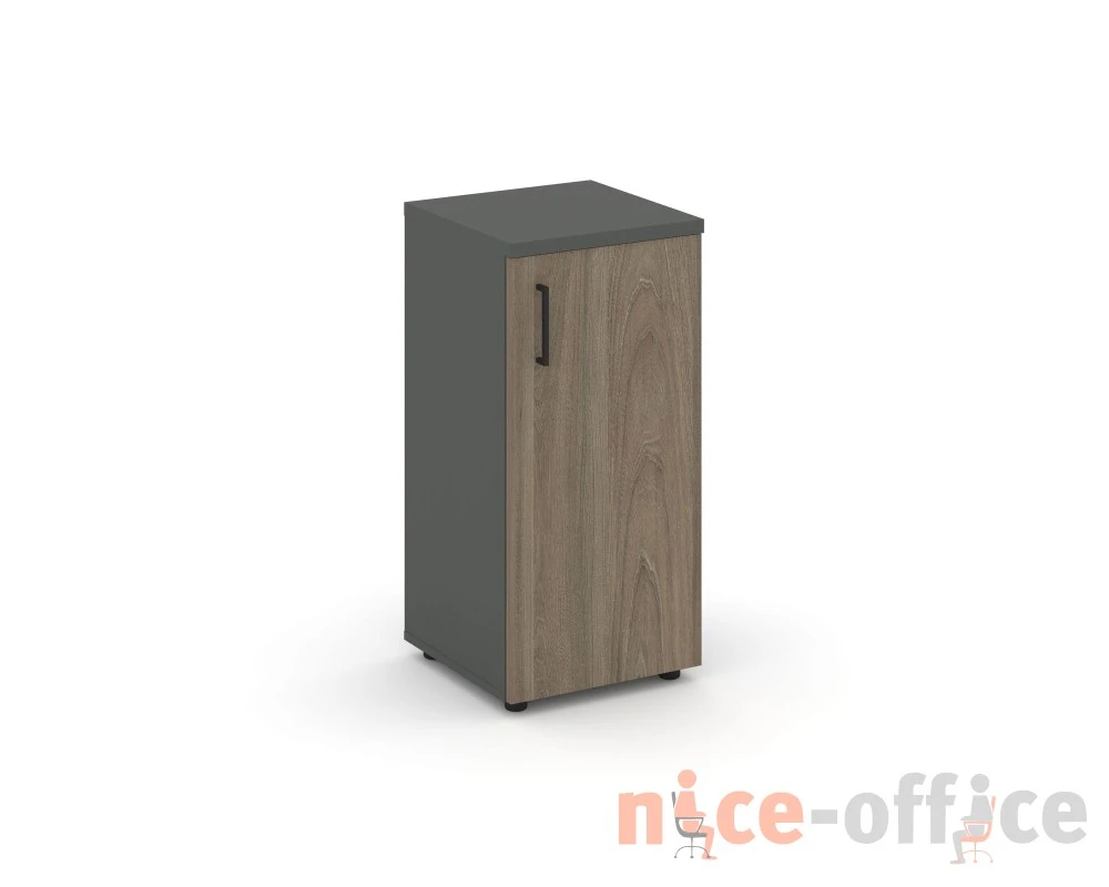 Шкаф низкий узкий правый закрытый 400x400x833 Стайл Проджект / Style Project