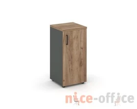 Шкаф низкий узкий правый закрытый 400x400x833 Стайл Проджект / Style Project images