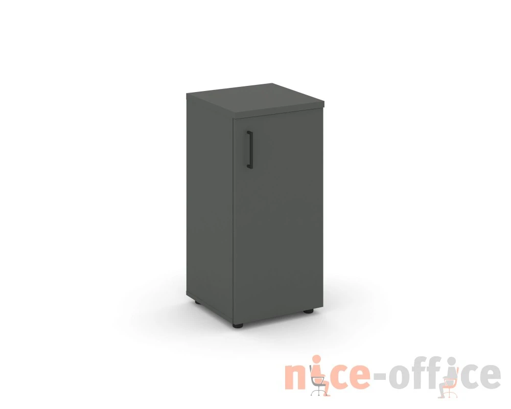 Шкаф низкий узкий правый закрытый 400x400x833 Стайл Проджект / Style Project
