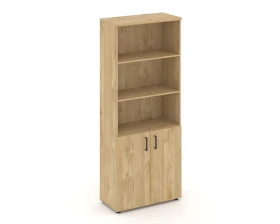Шкаф высокий широкий полузакрытый 796x400x1982 зад. стенка HDF Стайл Проджект / Style Project images