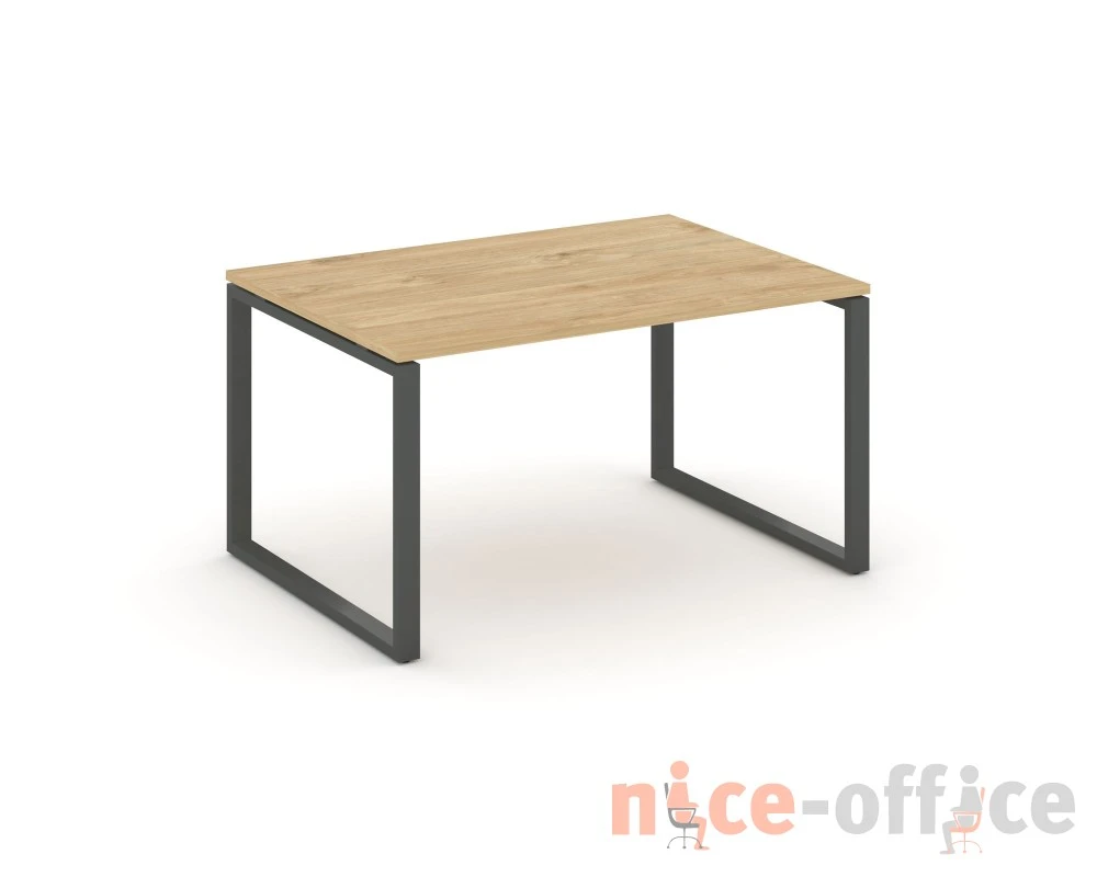 Стол переговорный на О-образном каркасе 60 мм 1380x980x750 Стайл Проджект / Style Project
