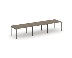 Стол переговорный на П-образном каркасе 40 мм 4410x980x750 Стайл Проджект / Style Project images