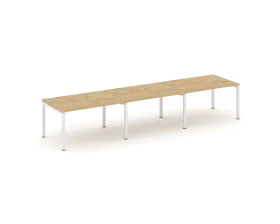 Стол переговорный на П-образном каркасе 50 мм 4410x980x750 Стайл Проджект / Style Project images