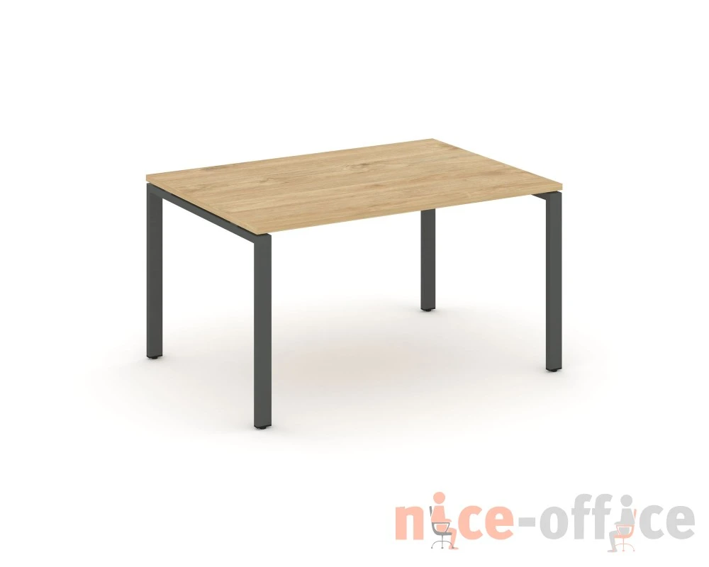 Стол переговорный на П-образном каркасе 60 мм 1380x980x750 Стайл Проджект / Style Project
