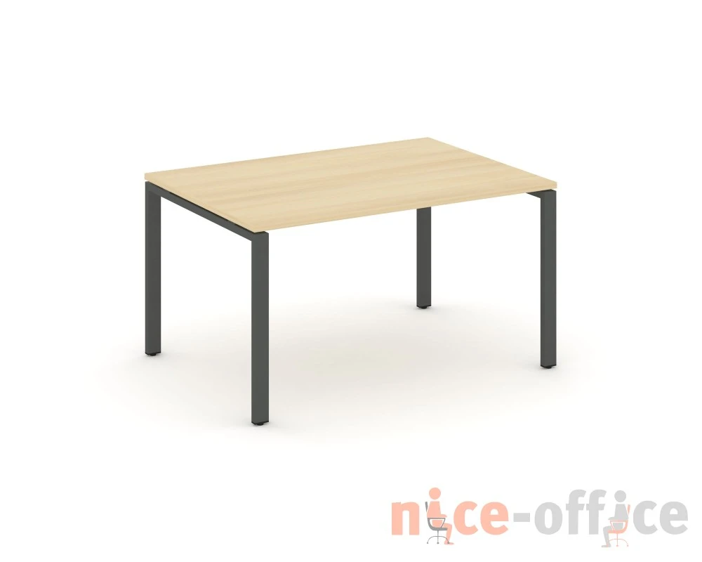 Стол переговорный на П-образном каркасе 60 мм 1380x980x750 Стайл Проджект / Style Project