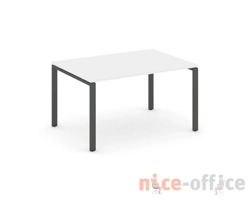 Стол переговорный на П-образном каркасе 60 мм 1380x980x750 Стайл Проджект / Style Project