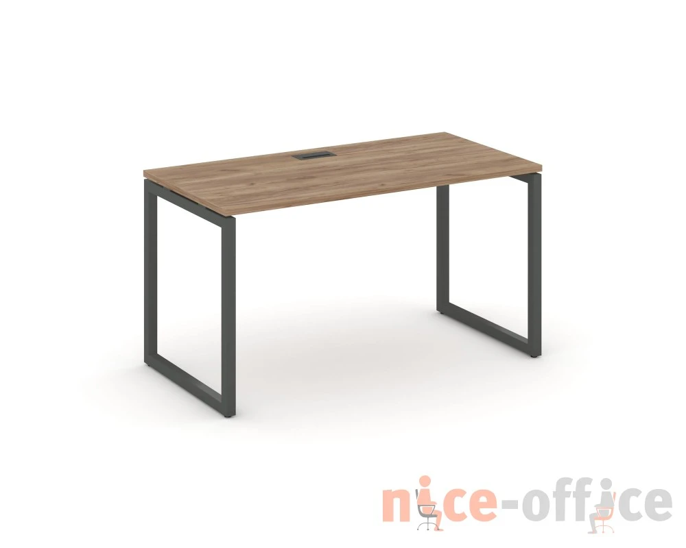 Стол письменный на О-образном каркасе 40 мм 1380x600x750 Стайл Проджект / Style Project
