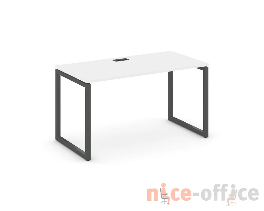 Стол письменный на О-образном каркасе 40 мм 1380x600x750 Стайл Проджект / Style Project