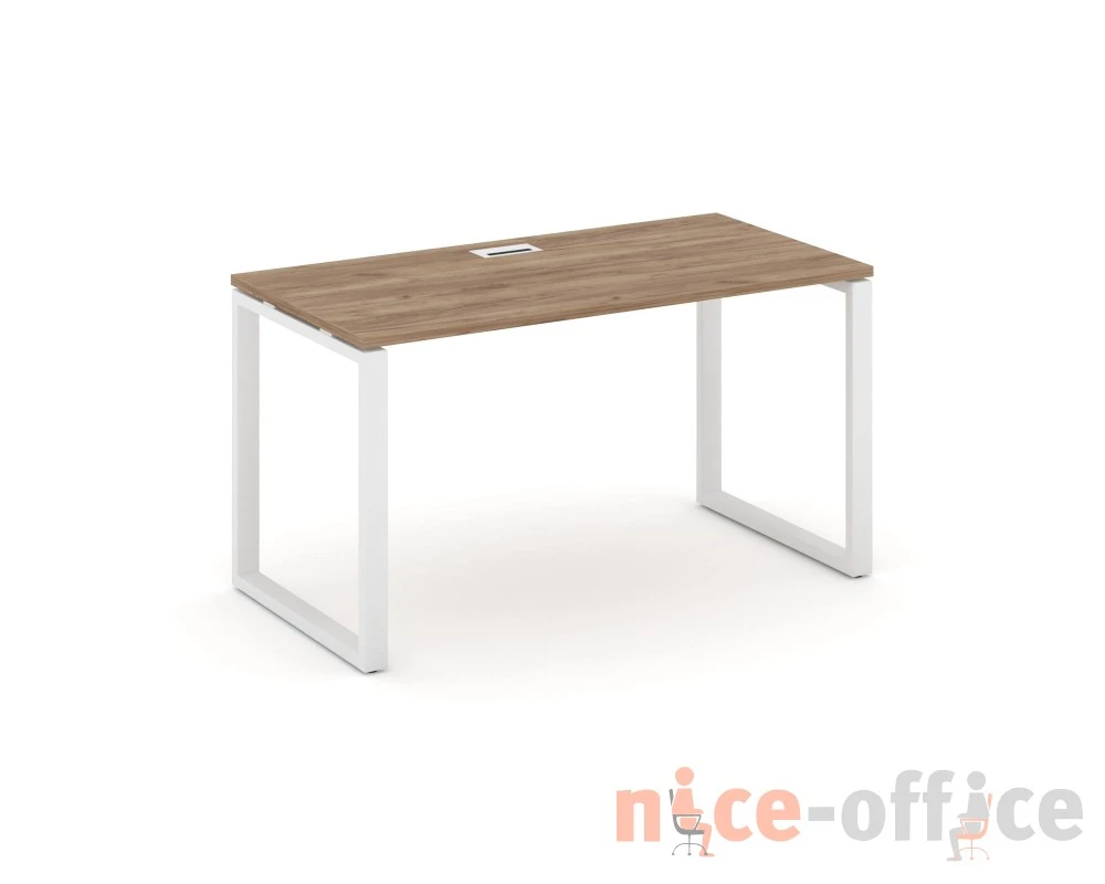 Стол письменный на О-образном каркасе 60 мм 1380x600x750 Стайл Проджект / Style Project