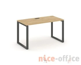 Стол письменный на О-образном каркасе 60 мм 1380x600x750 Стайл Проджект / Style Project images