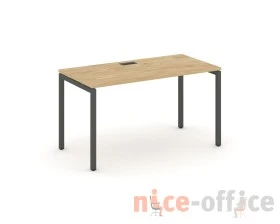 Стол письменный на П-образном каркасе 40 мм 1180x600x750 Стайл Проджект / Style Project images