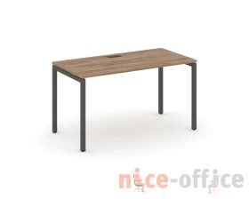 Стол письменный на П-образном каркасе 40 мм 1380x600x750 Стайл Проджект / Style Project images