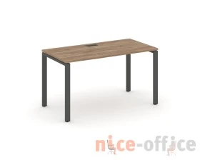 Стол письменный на П-образном каркасе 60 мм 1380x600x750 Стайл Проджект / Style Project images