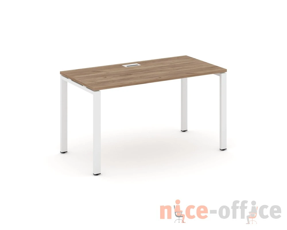 Стол письменный на П-образном каркасе 60 мм 1380x600x750 Стайл Проджект / Style Project
