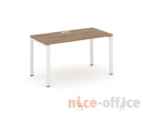 Стол письменный на П-образном каркасе 60 мм 1380x600x750 Стайл Проджект / Style Project images