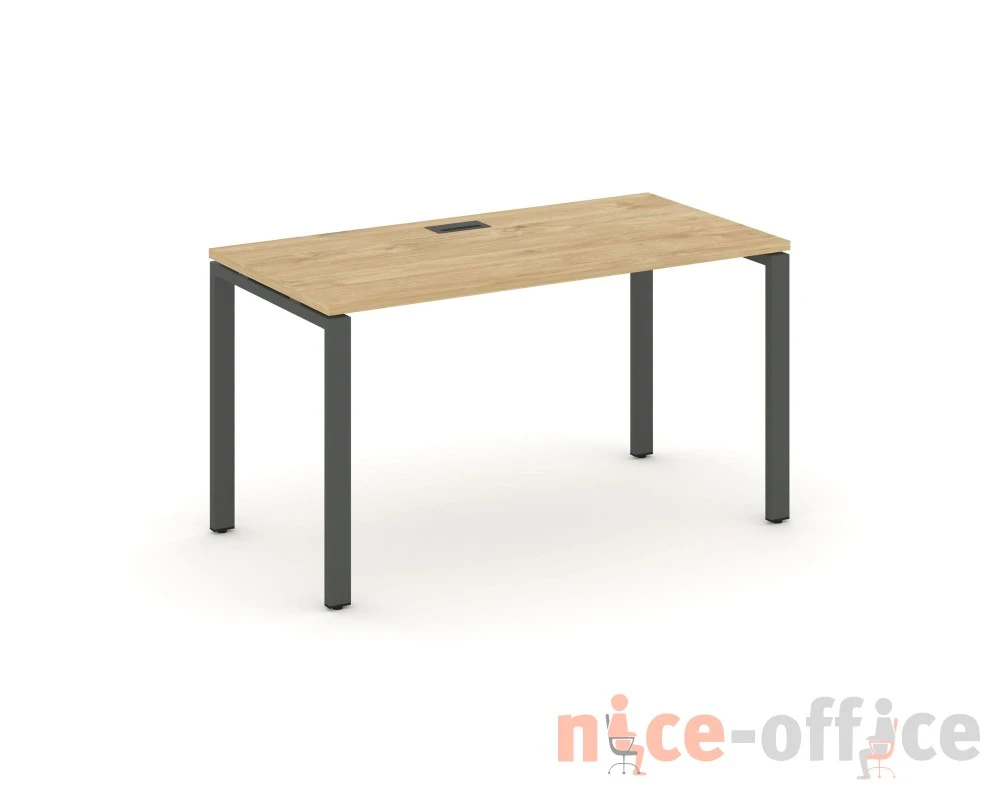 Стол письменный на П-образном каркасе 60 мм 1380x600x750 Стайл Проджект / Style Project