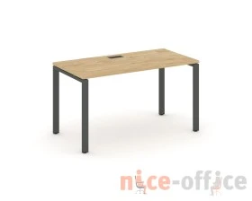 Стол письменный на П-образном каркасе 60 мм 1380x600x750 Стайл Проджект / Style Project images