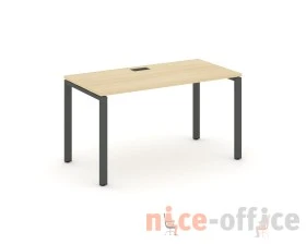 Стол письменный на П-образном каркасе 60 мм 1380x600x750 Стайл Проджект / Style Project images