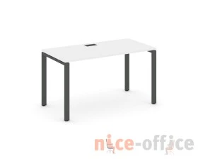 Стол письменный на П-образном каркасе 60 мм 1380x600x750 Стайл Проджект / Style Project images