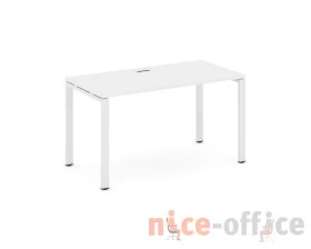 Стол письменный на П-образном каркасе 60 мм 1380x600x750 Стайл Проджект / Style Project images
