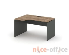 Стол рабочий эргоном. левый 1380x600/980x750 Стайл Проджект / Style Project images