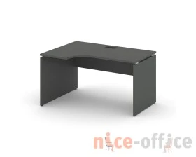 Стол рабочий эргоном. левый 1380x700/980x750 Стайл Проджект / Style Project images