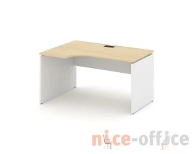 Стол рабочий эргоном. левый 1380x700/980x750 Стайл Проджект / Style Project images