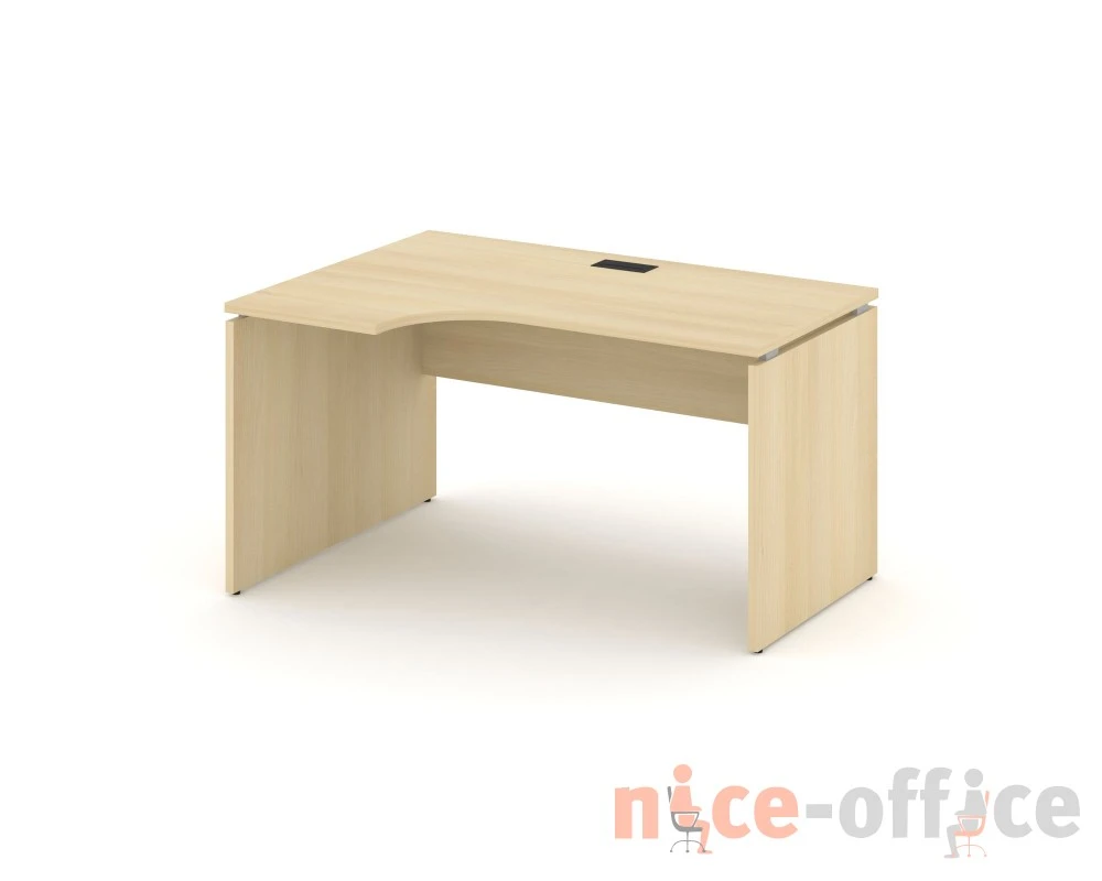 Стол рабочий эргоном. левый 1580x600/980x750 Стайл Проджект / Style Project