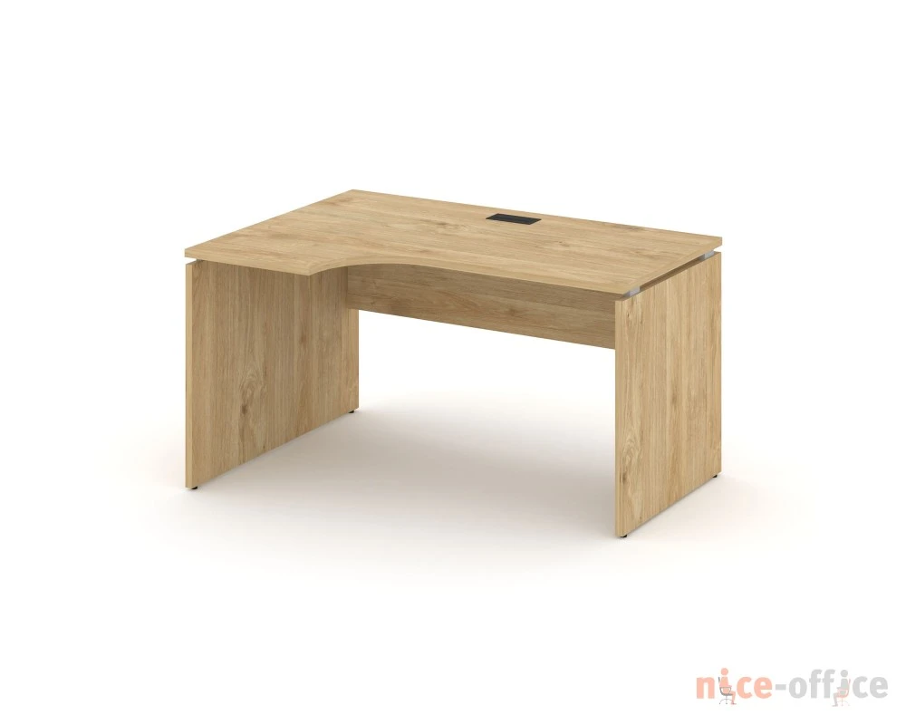 Стол рабочий эргоном. левый 1580x800/980x750 Стайл Проджект / Style Project