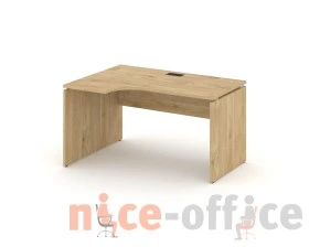 Стол рабочий эргоном. левый 1580x800/980x750 Стайл Проджект / Style Project images