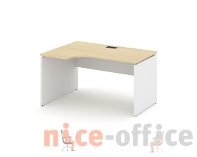Стол рабочий эргоном. левый 1580x800/980x750 Стайл Проджект / Style Project images