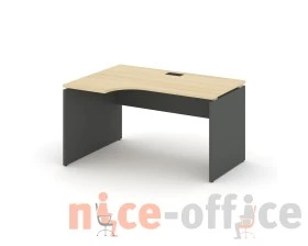 Стол рабочий эргоном. левый 1580x800/980x750 Стайл Проджект / Style Project images