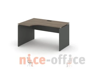 Стол рабочий эргоном. левый 1580x800/980x750 Стайл Проджект / Style Project images