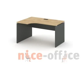 Стол рабочий эргоном. левый 1580x800/980x750 Стайл Проджект / Style Project images