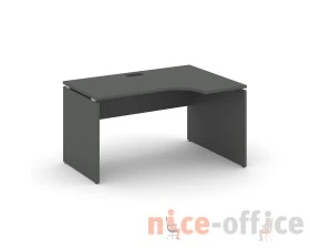 Стол рабочий эргоном. правый 1380x600/980x750 Стайл Проджект / Style Project images