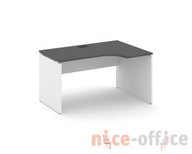 Стол рабочий эргоном. правый 1380x600/980x750 Стайл Проджект / Style Project images