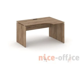 Стол рабочий эргоном. правый 1380x600/980x750 Стайл Проджект / Style Project images