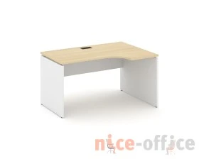Стол рабочий эргоном. правый 1380x600/980x750 Стайл Проджект / Style Project images