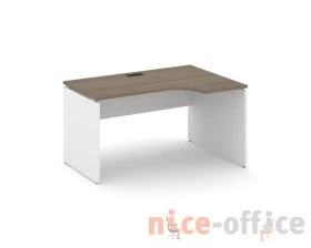 Стол рабочий эргоном. правый 1380x700/980x750 Стайл Проджект / Style Project images