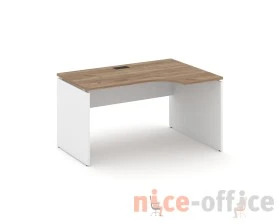 Стол рабочий эргоном. правый 1380x700/980x750 Стайл Проджект / Style Project images