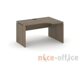 Стол рабочий эргоном. правый 1380x700/980x750 Стайл Проджект / Style Project images