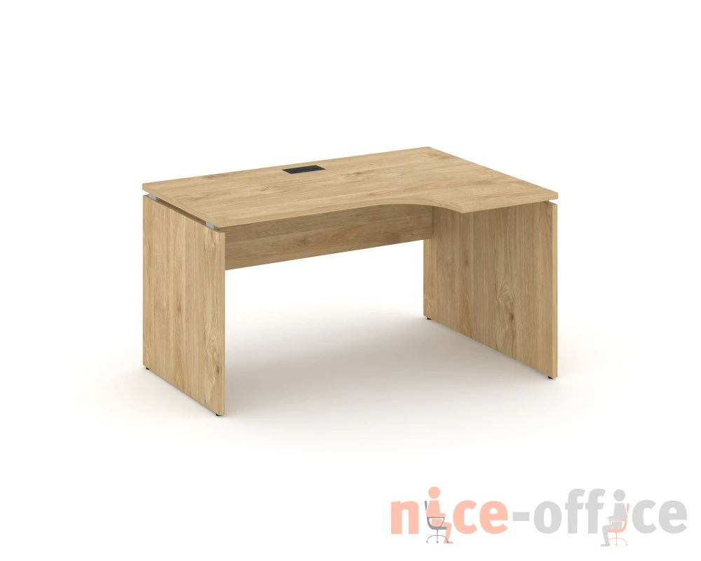 Стол рабочий эргоном. правый 1380x700/980x750 Стайл Проджект / Style Project