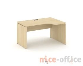 Стол рабочий эргоном. правый 1380x700/980x750 Стайл Проджект / Style Project images