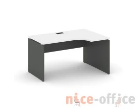 Стол рабочий эргоном. правый 1380x700/980x750 Стайл Проджект / Style Project images