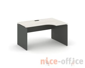 Стол рабочий эргоном. правый 1380x700/980x750 Стайл Проджект / Style Project images