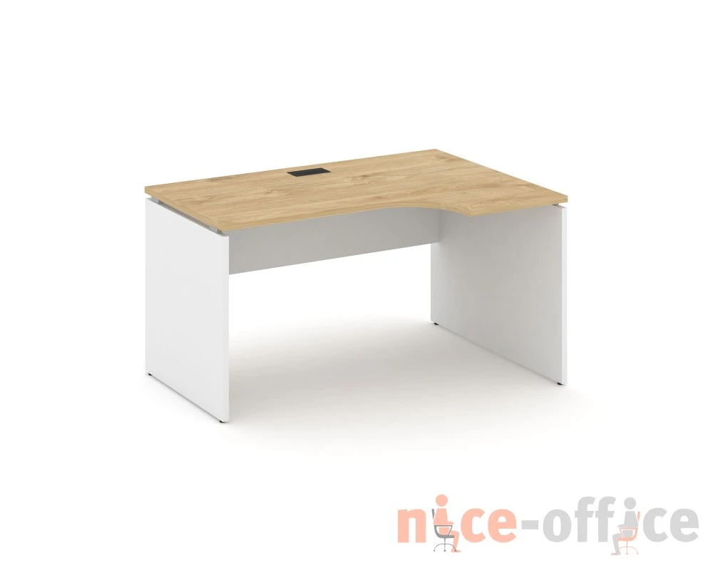Стол рабочий эргоном. правый 1580x700/980x750 Стайл Проджект / Style Project