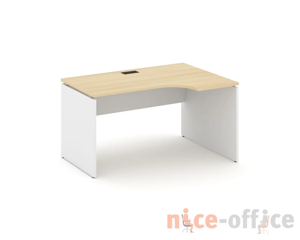 Стол рабочий эргоном. правый 1580x800/980x750 Стайл Проджект / Style Project