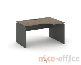 Стол рабочий эргоном. правый 1580x800/980x750 Стайл Проджект / Style Project images