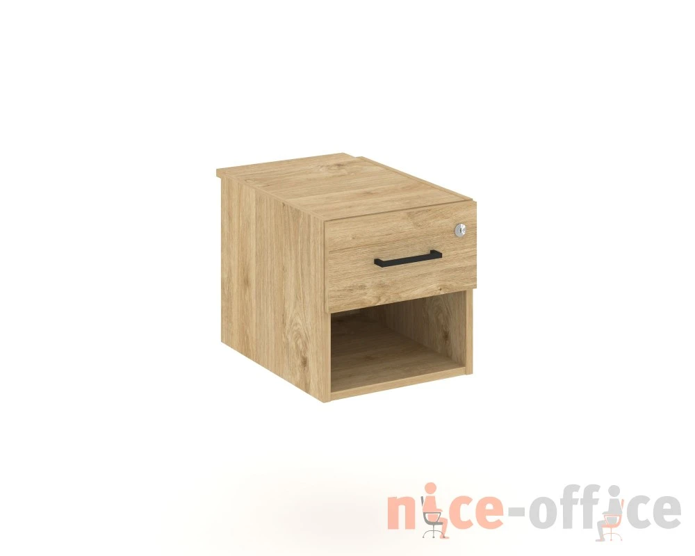 Тумба с 1 открытой нишей и 1 ящ. 343x507x356 Стайл Проджект / Style Project